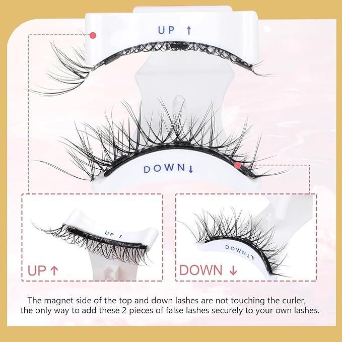 Magnetic Eyelashes – Pack of 1 Pair, Easy to Apply