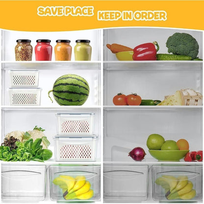Kitchen Food Storage Containers Set – Pack of 2