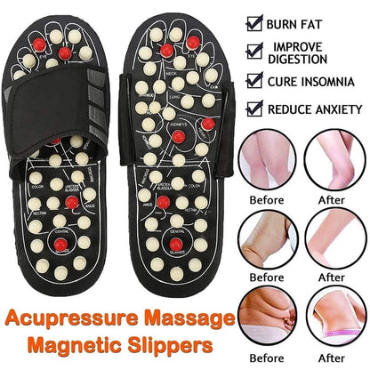 Acupressure & Magnetic Therapy Paduka Slippers – For Men & Women